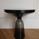 ClassiCon Bell Coffee Table – Smoked Glass / Black Top