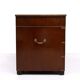 Mahogany Campaign Desk by N. Norton LTD England