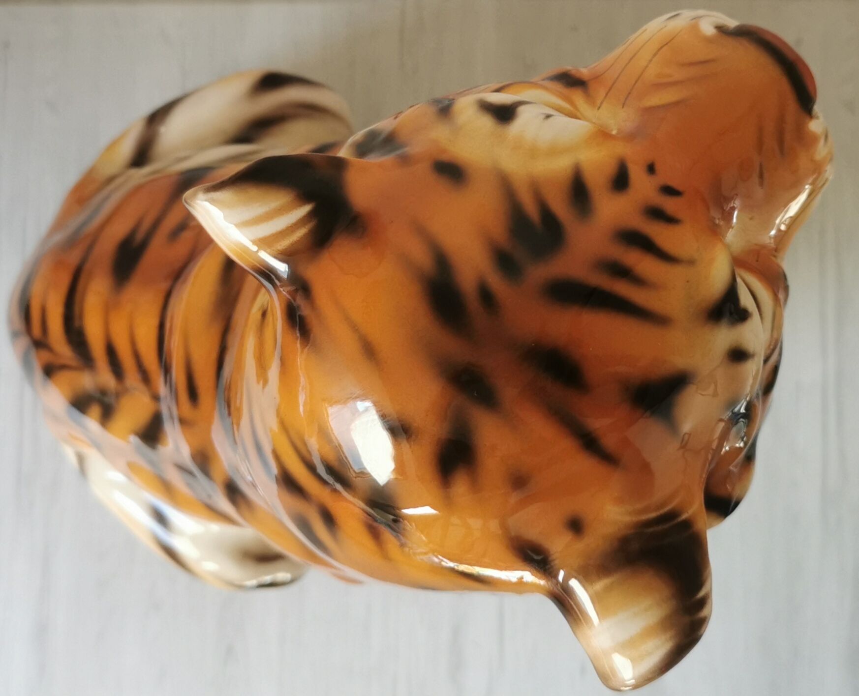 Ceramic tiger