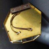 Double Wall lamp cage beveled glass