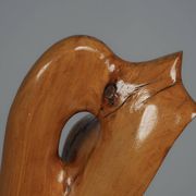 Organic wood sculpture by H. Hinfelaar, Netherlands, 1980s