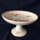 Earthenware fruit cup of Sarreguemines Favori model birds and flowers