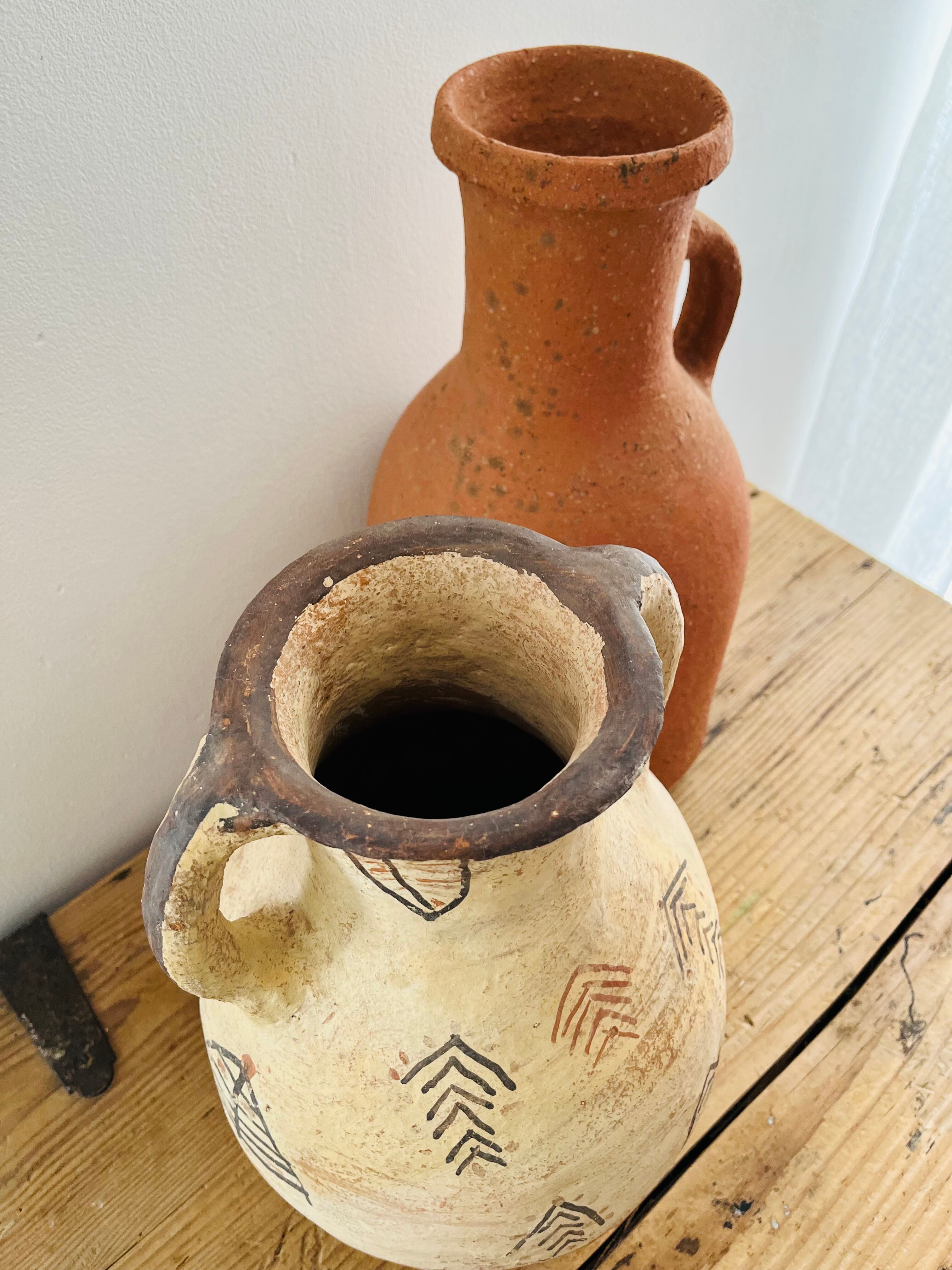 Moroccan terracotta jar
