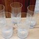 Lot 5 glasses with orangeade Baccarat