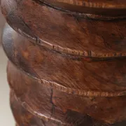 Monumental wooden wine press screw column, hand-carved, 18th c. – 170 cm