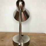 Flexible brushed steel desk lamp Kema Keur Germany vintage