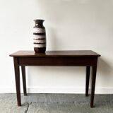 Edwardian solid wood side / console table circa 1880–1910
