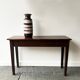 Edwardian solid wood side / console table circa 1880–1910