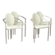 Belgochrom white chairs