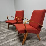 Pair of armchairs by Frantisek Jirak for tatra