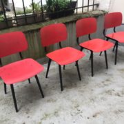 Suite de 4 chaises modèle "Revolt" de Friso Kramer