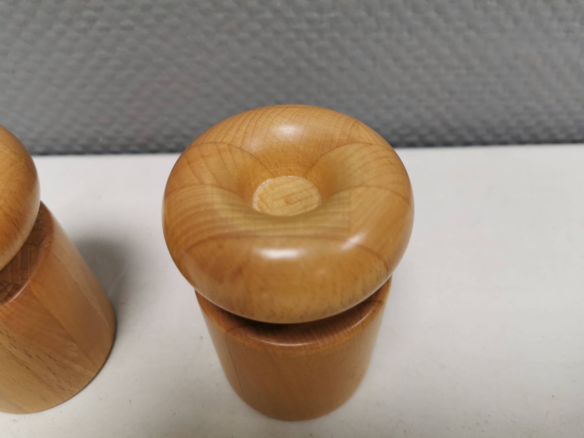 Rare Salt and pepper set designed by R. Nissen Denmark 1960-70s