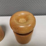 Rare Salt and pepper set designed by R. Nissen Denmark 1960-70s