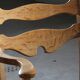 Pair of Vintage Brutalist Oak Razorblade Armchairs by Henning Kjærnulf, 1960s