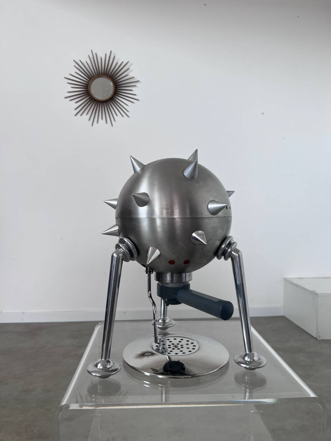 Vintage Espresso Coffee Machine Etienne Louis Design by Carlo Borer Design Sputnik