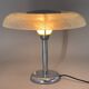 Lampe de table Bauhaus Chrome des années 1930, Tchécoslovaquie
