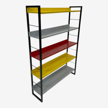 Étagère Tomado en métal et couleurs - Dutch Design des années 1960