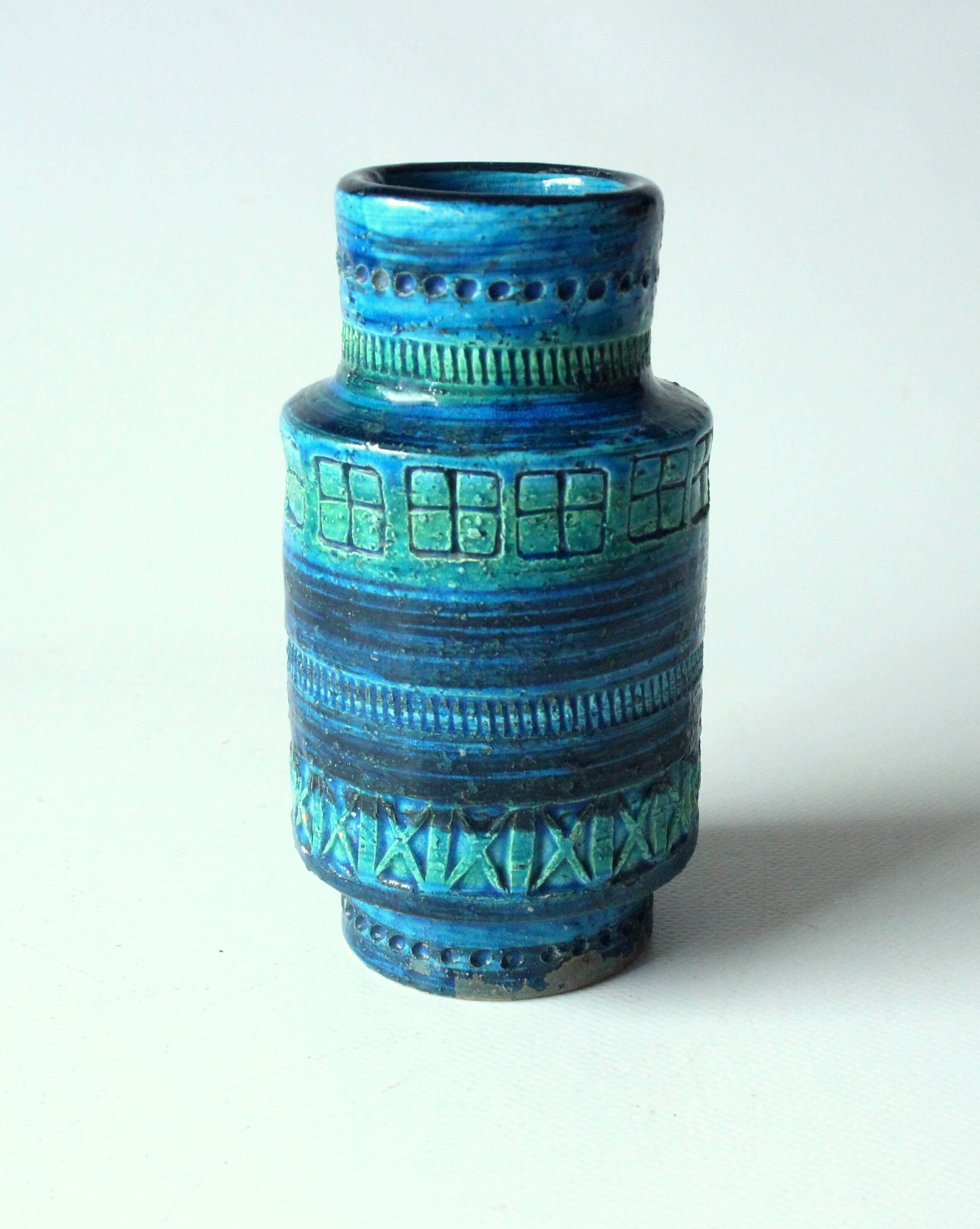 Bitossi vase designed by Aldo Londi - marked - vintage