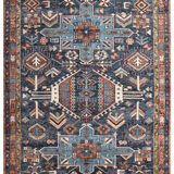 Hand-knotted Persian wool carpet