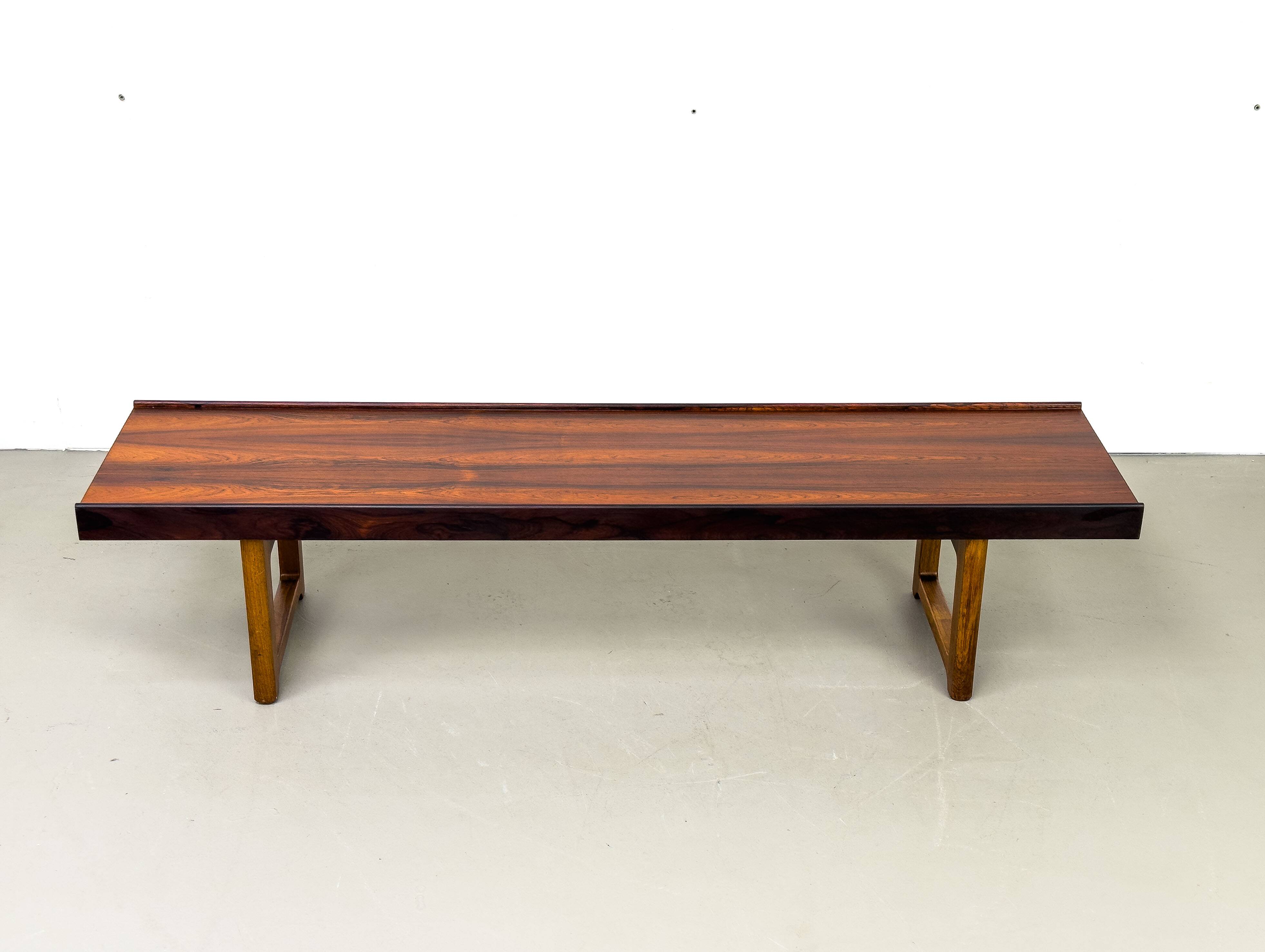 Banc ou table basse Krobo vintage par Torbjørn Afdal, 1960