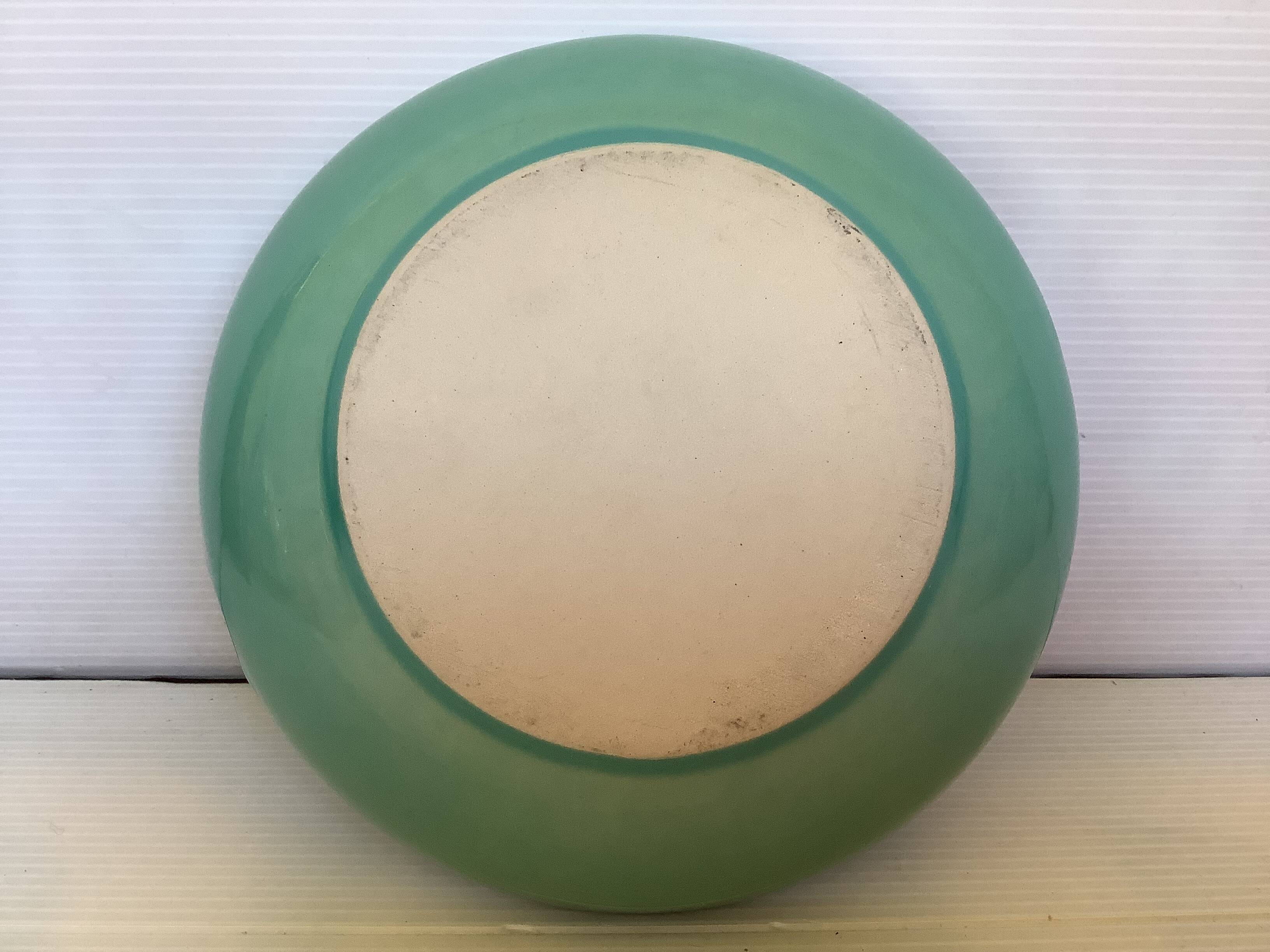 Celadon green ashtray emptier