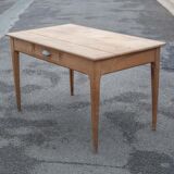 Art deco wood table