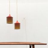 Vintage Duett pendant lamps by Bent Gantzel Boysen for Ikea, set of 2