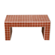Table basse en carreaux de céramique