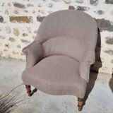 Fauteuil crapaud rénové
