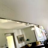 1950s beveled octagonal mirror