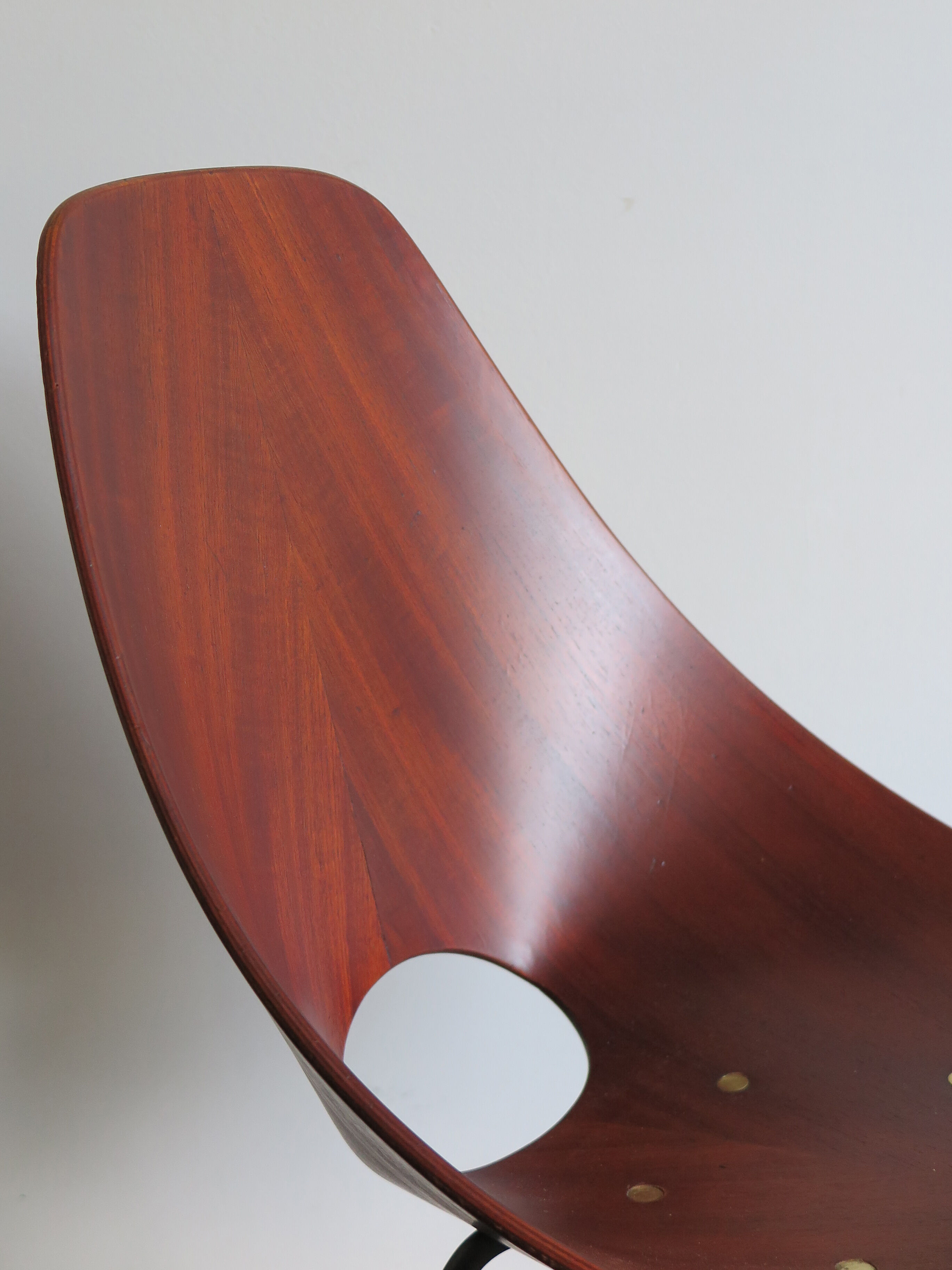 Vittorio Nobili for Fratelli Tagliabue Italian Medea dining chairs, 1950s