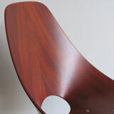 Vittorio Nobili for Fratelli Tagliabue Italian Medea dining chairs, 1950s