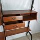 Mid-Century Modern Free Standing Teak Wall Unit by Louis van Teeffelen for WéBé