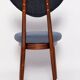 Mid-century dark blue denim armchair, Europe, 1960s