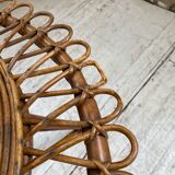 Table basse rotin « soleil »