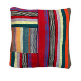 Vintage turkish kilim cushion cover 40x40cm