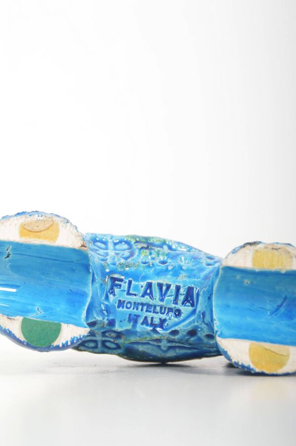 Éléphant Bitossi conçu par Aldo Londi pour Flavia, années 1970