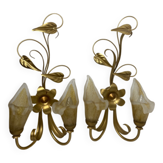 Florentine style wall lights