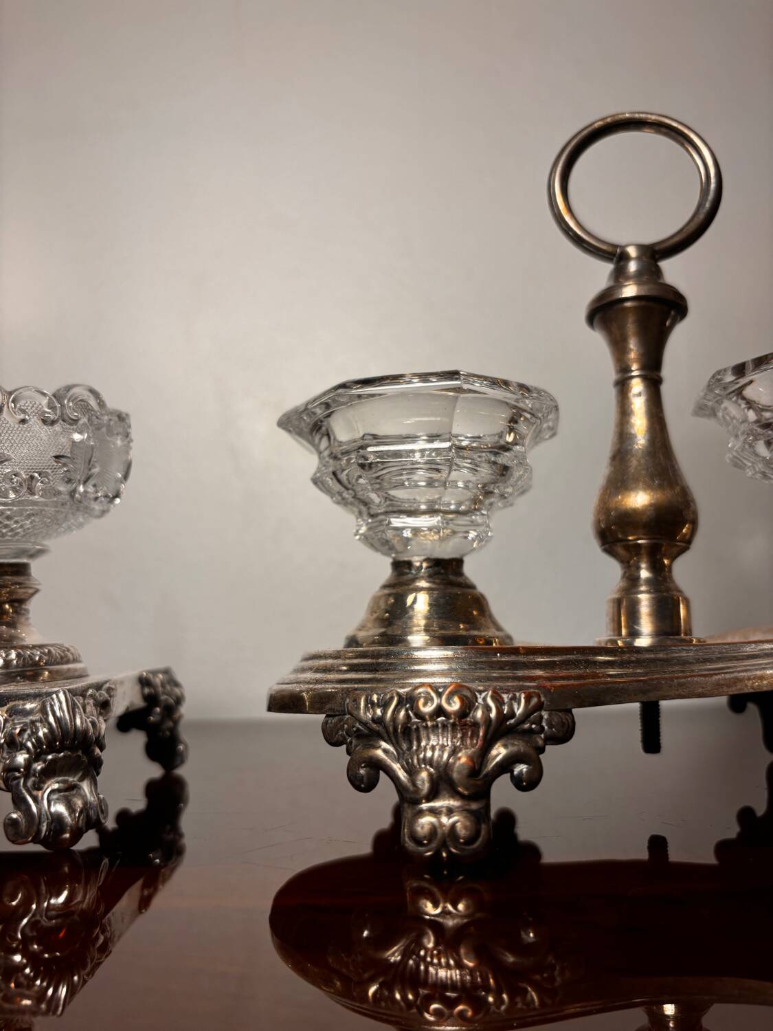 Two double cellars including Baccarat Crystal