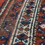 Tapis oriental ancien au look vintage 155x112 cm
