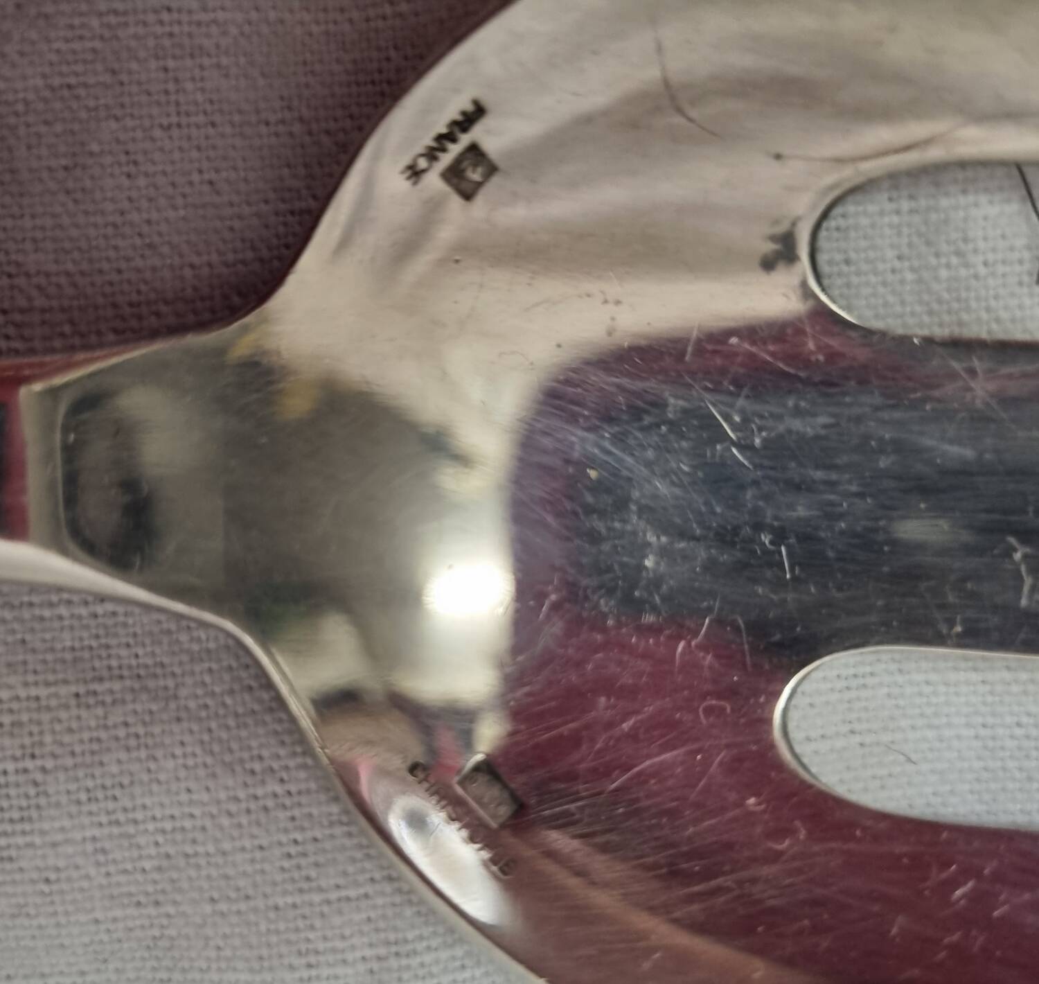 Christofle salad serving cutlery