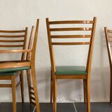 4 vintage chairs 60
