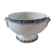 Salad bowl Terre de Fer Saint-Amand model "Morocco" early twentieth century