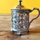 Silver-plated mustard pot from Cristofle France - mustard pot