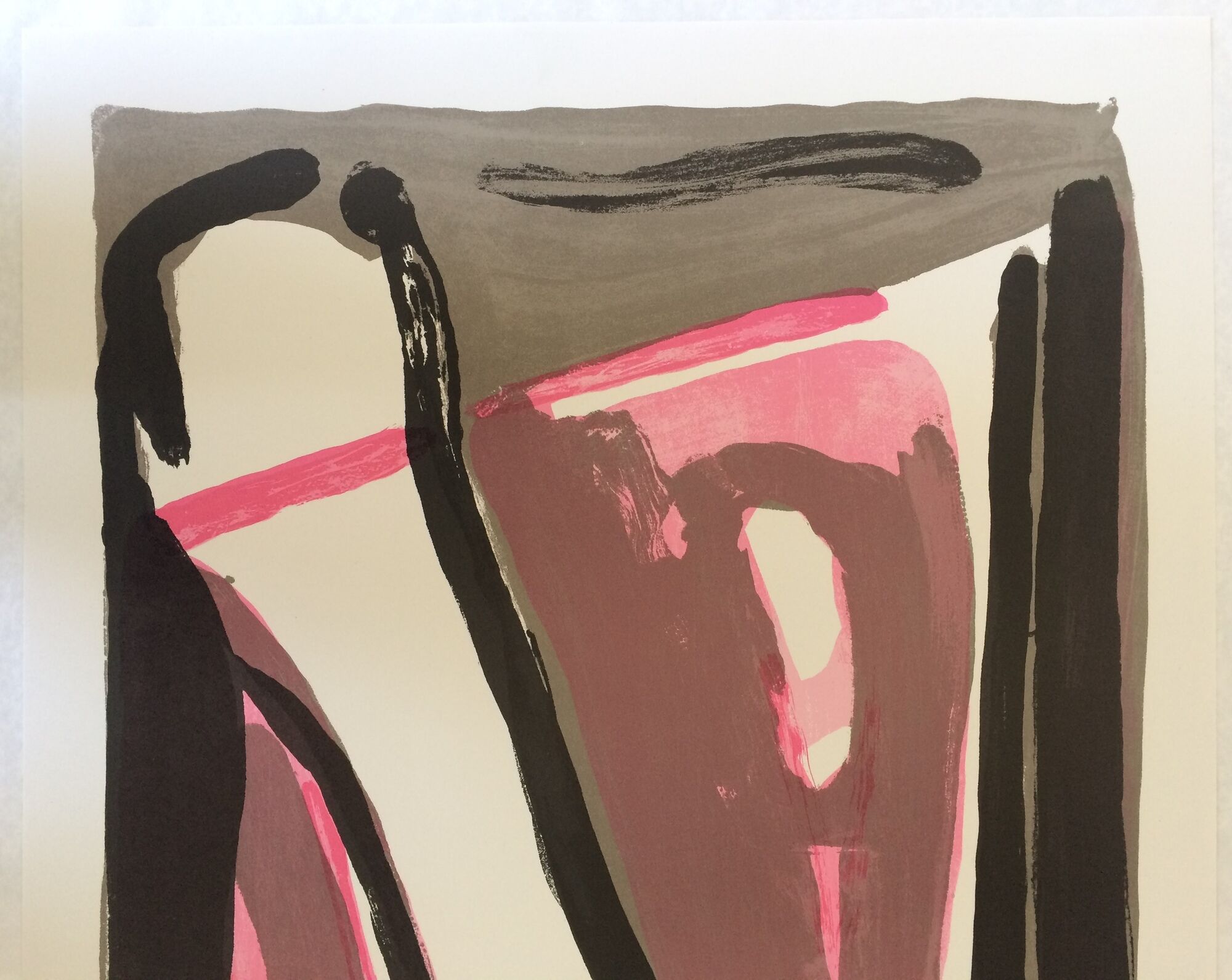 Original exhibition poster edited in lithography