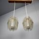 Vintage "spiderweb" chandelier, Czechoslovakia, 1960s