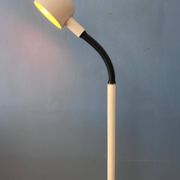 Cobra floor lamp Space Age Mid-Century with a swan neck