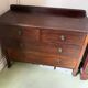 Solid mahogany chest of drawers with 4 drawers