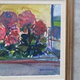Arthur Yngve Nilsson, Swedish Modern Painting, 1960s, Oil on Canvas