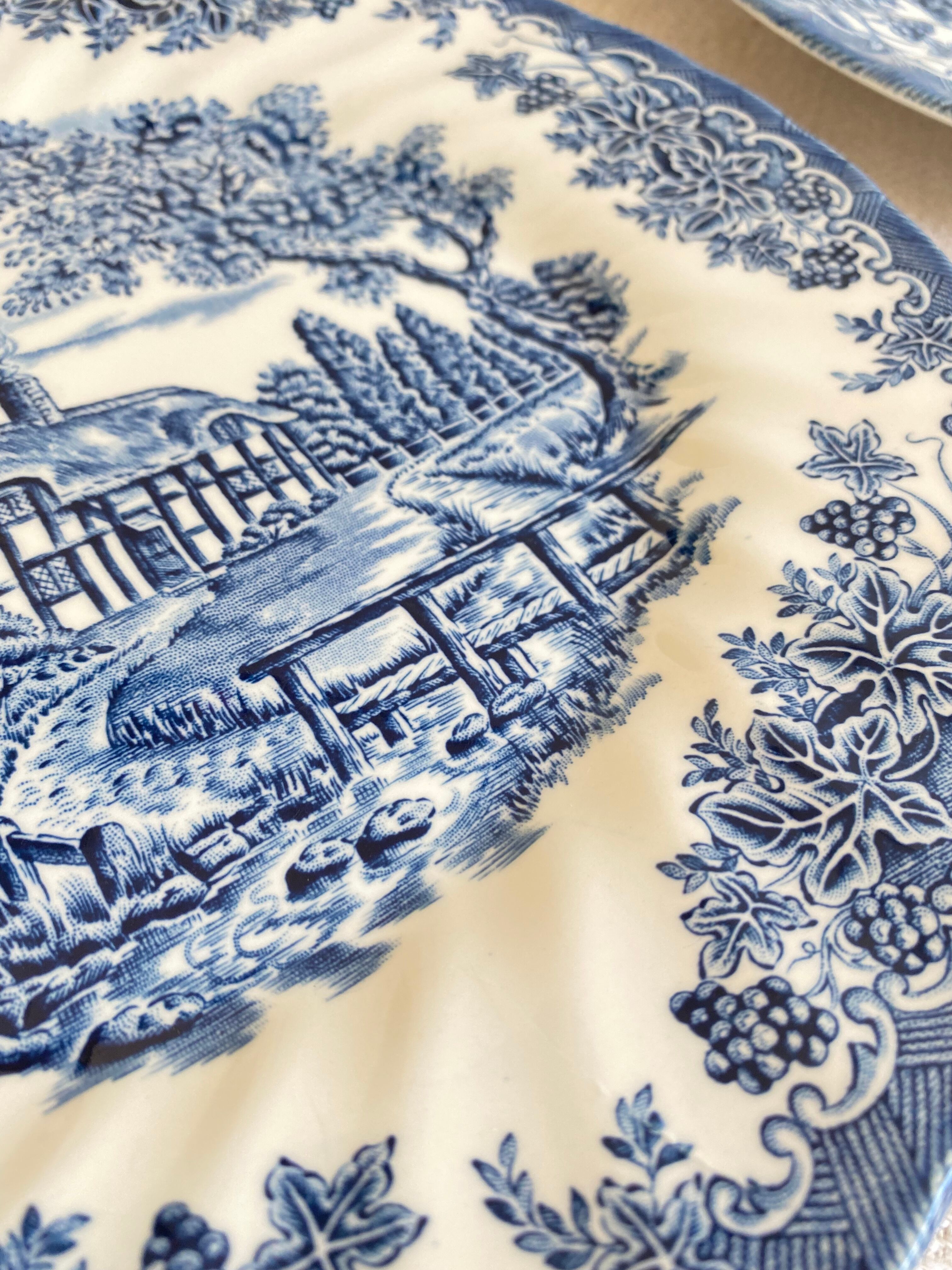 Assiettes Anglaises campagne